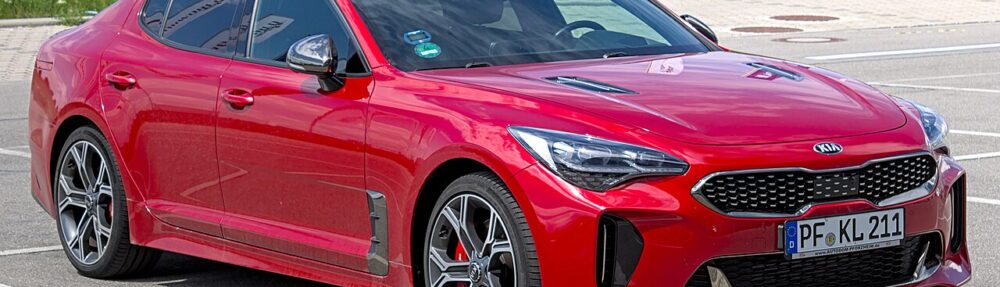 Sporty cars like Kia Stinger