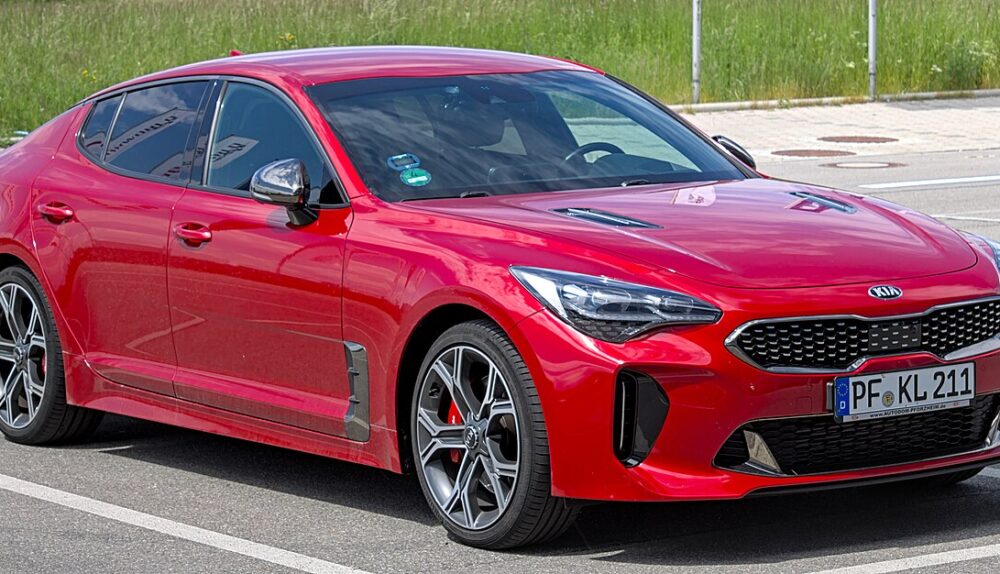 Sporty cars like Kia Stinger