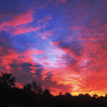 California night sky