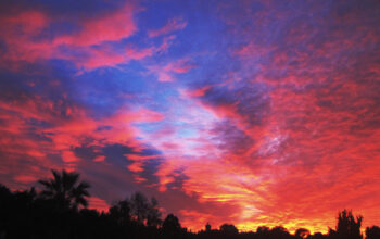 California night sky